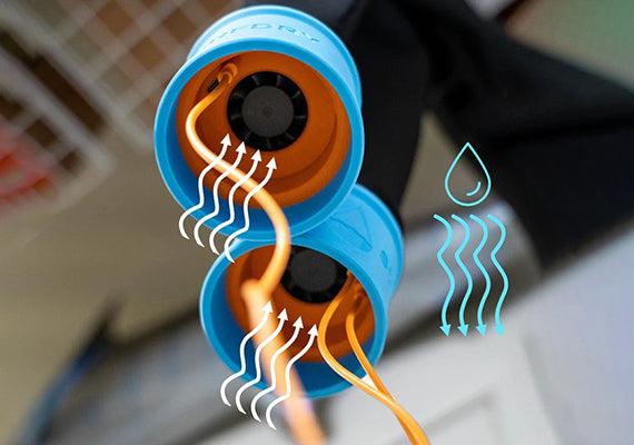 Optimize wetsuit and bootie drying with SURFDRY